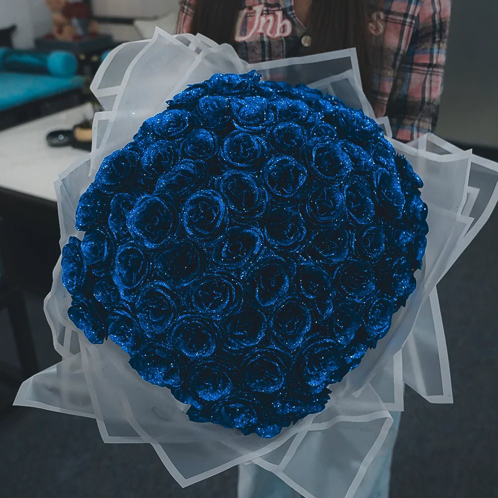 Glitter Rose Bouquet - Lovalandia